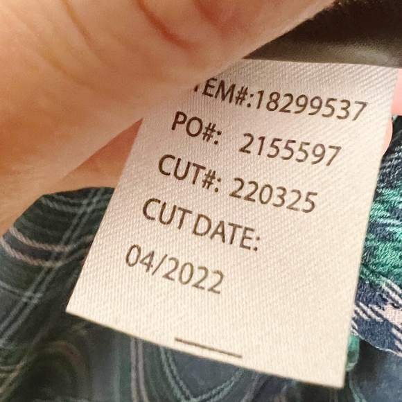 Torrid Plaid Ruffle Top Blouse  size 3 blue green - Picture 4 of 8